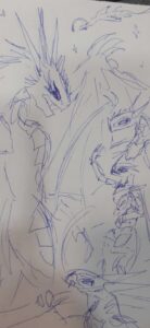 An angry Kairos is confronted by the lesser deities